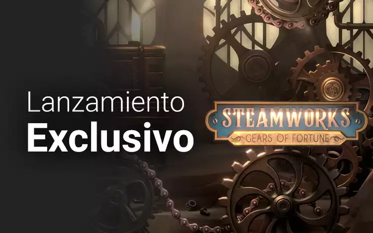 Tragaperras exclusiva de Steamworks - Gears of Fortune en Genting casino España